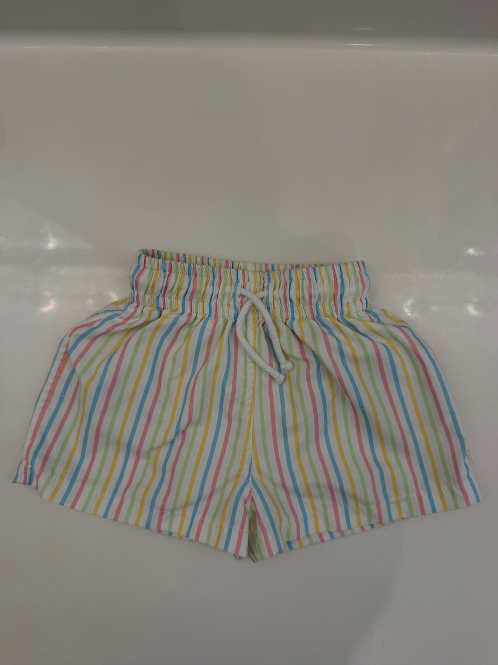 Striped Elastic-Waist Sal & pimenta swim trunks